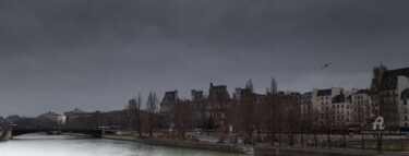 Hôtel de ville et quai de Seine