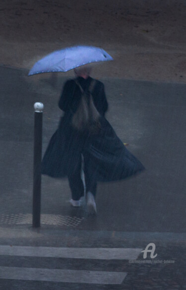 départ sous la pluie