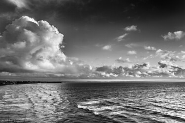 Cumulus sur la baie de Douarnenez,